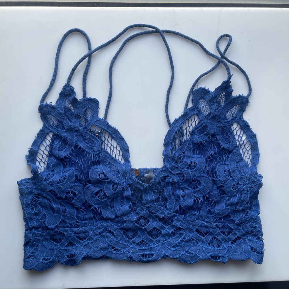 FP One Bralette Adjustabwl Royal Blue Small